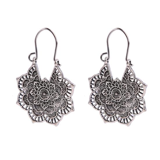 1 Pair Earrings Vintage Drop Fashionable Long Bohemian Earrings Set Boho Jewelry For Travel