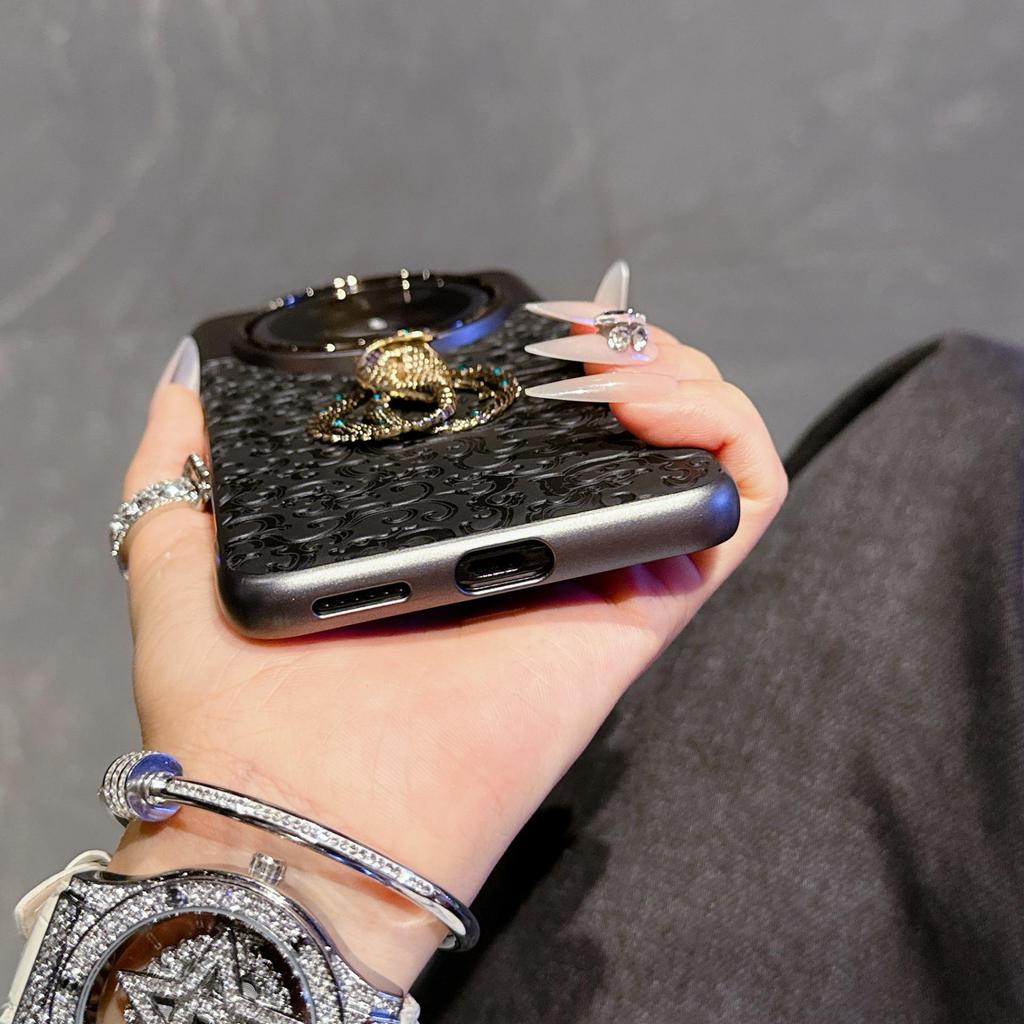 Trendy Silver Moon Dragon King Cobra Case for Mate70 Pro Series