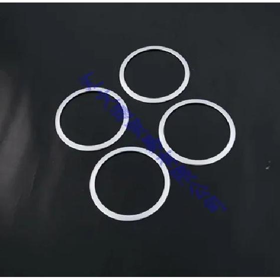 For BMW X2 F39 2018   Car Accessories  ABS Chrome Speaker Cover Interior Trim Side Door Stereo Bezel Collar Ring Garnish