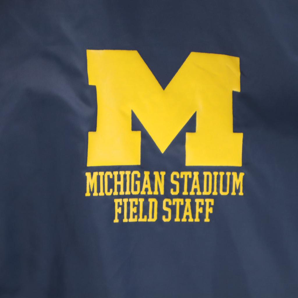 Nettlesis 80s Made in USA Vintage Michigan Coach jacket 2XL Navy Biggs Men's Used