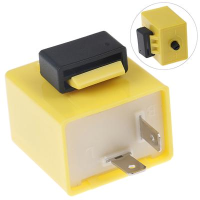 12V 2 Pin Einstellbare Frequenz Led Blink Relais Blinker Blinker Anzeige