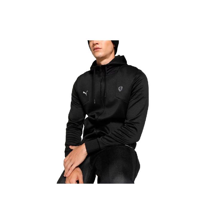 

Puma Scuderia Ferrari Style Hooded Sweat Jacket Men Jacket Black 620976-01 M