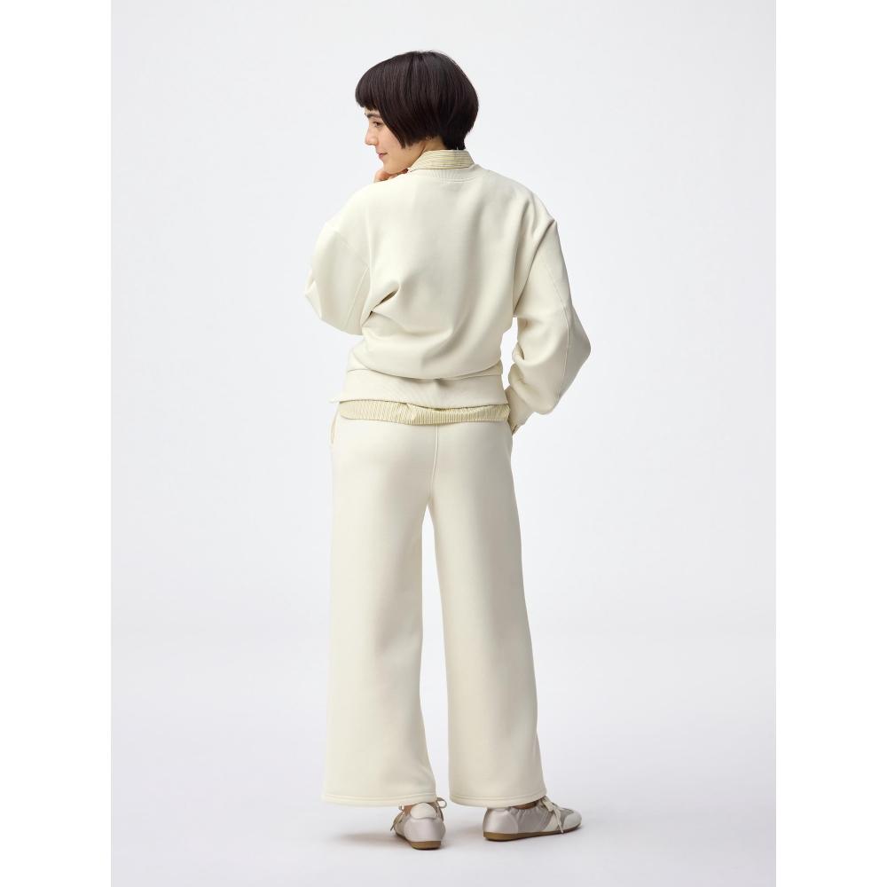 Gu By Uniqlo Puff Sweat Baggy Pants+ec  Short Length 62.0cm 