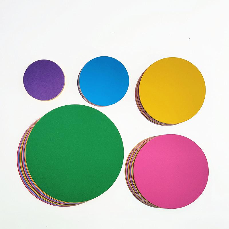 Carton colorat gros: Forme de Inimă, Stea, Floare de Prun și Rotunde pentru Origami și Meșteșuguri pentru Copii