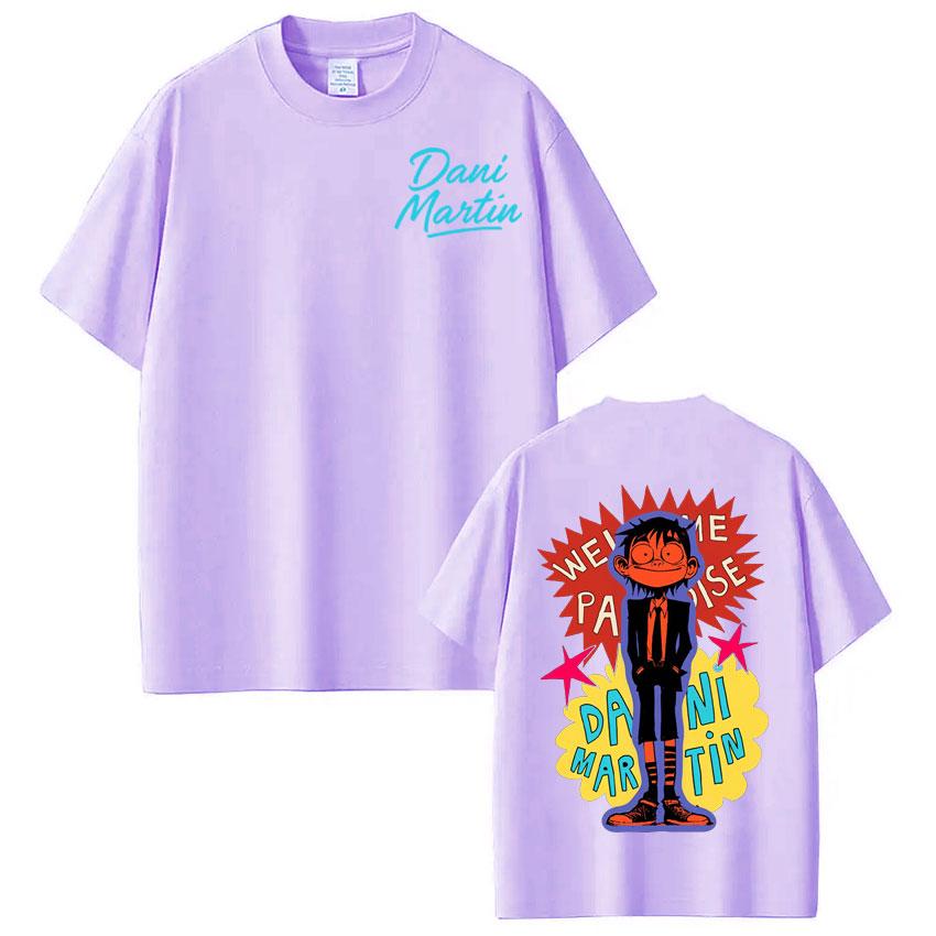

Singer Dani Martin Fashion Vintage Graphic Tshirt Men Women Harajuku Tshirts Shortsleeved Cotton Casual Oversized Tshirts 4XL