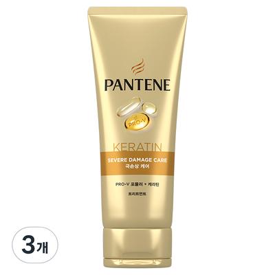 Pantene Keratin Extreme Damage Care Haarkur, 220ml, 3 Einheiten