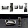 Car Pedals Cover for Ford Everest 2015-2025 Ranger 2015-2025 AT Gas Fuel Brake Pedal Pad Stainless Steel Protector Accessories