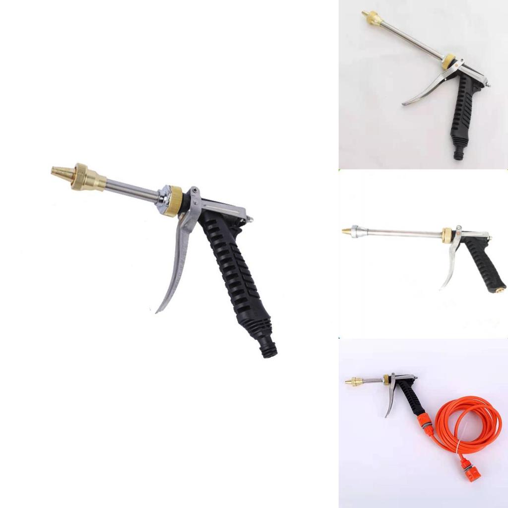 Automotive High Pressure Water Gun With Quick Attach Copper Head And Durable Plastic Handle