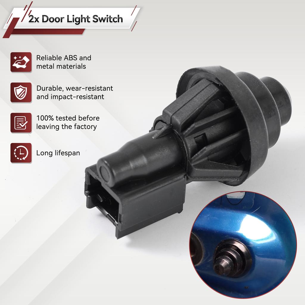 2 Stück 7700427640 Auto Innen Tür Innenraumleuchte Sensor Schalter Für Renault Megane Scenic Clio II Dacia Duster Logan 7700427639
