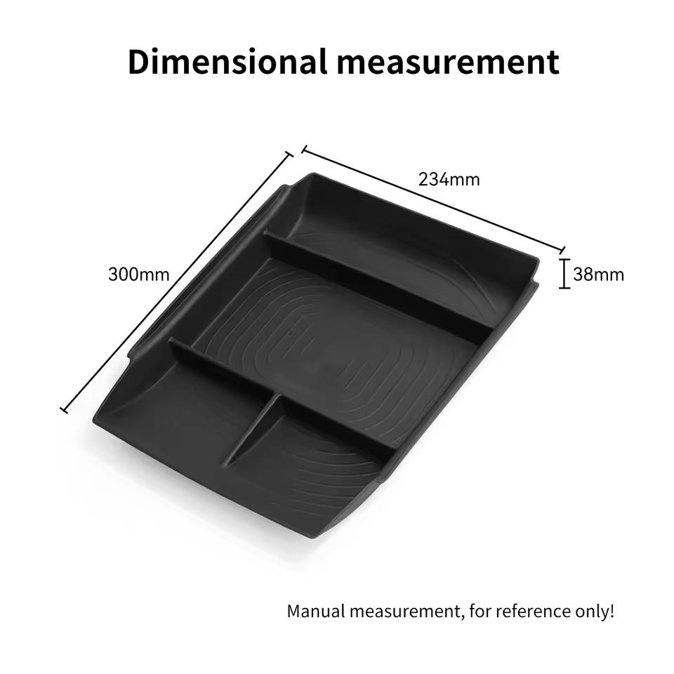 For Changan CS75 PLUS 2025 2025 Center Console Lower Layer Storage Box Central Tray Organizer Car Interior Accessories