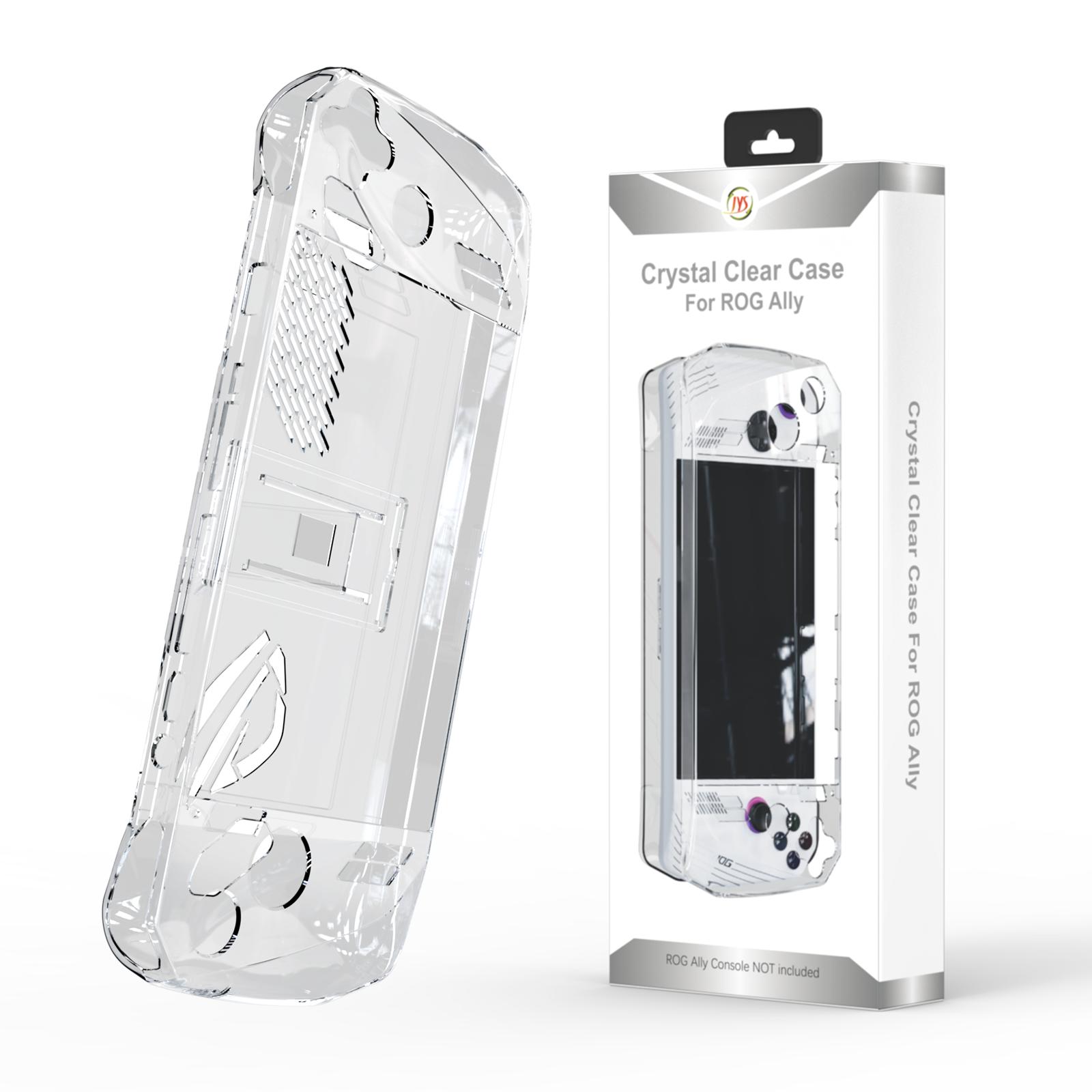 

Прозрачный защитный чехол для игровой консоли Аксессуары для ROG Ally 28.4*12.3*3.5cm прозрачный