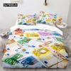 Dollar Money Duvet Cover Microfiber Dollar Bills Of United States Federal Reserve With The Portrait Of Ben Franklin Room Decor