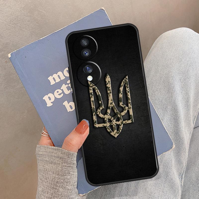 Ukraine Flag Case For Honor Magic 5 6 7 8 Pro Cover For Honor 200 400 Lite 50 70 90 X8a X8b X9a X9b X9c