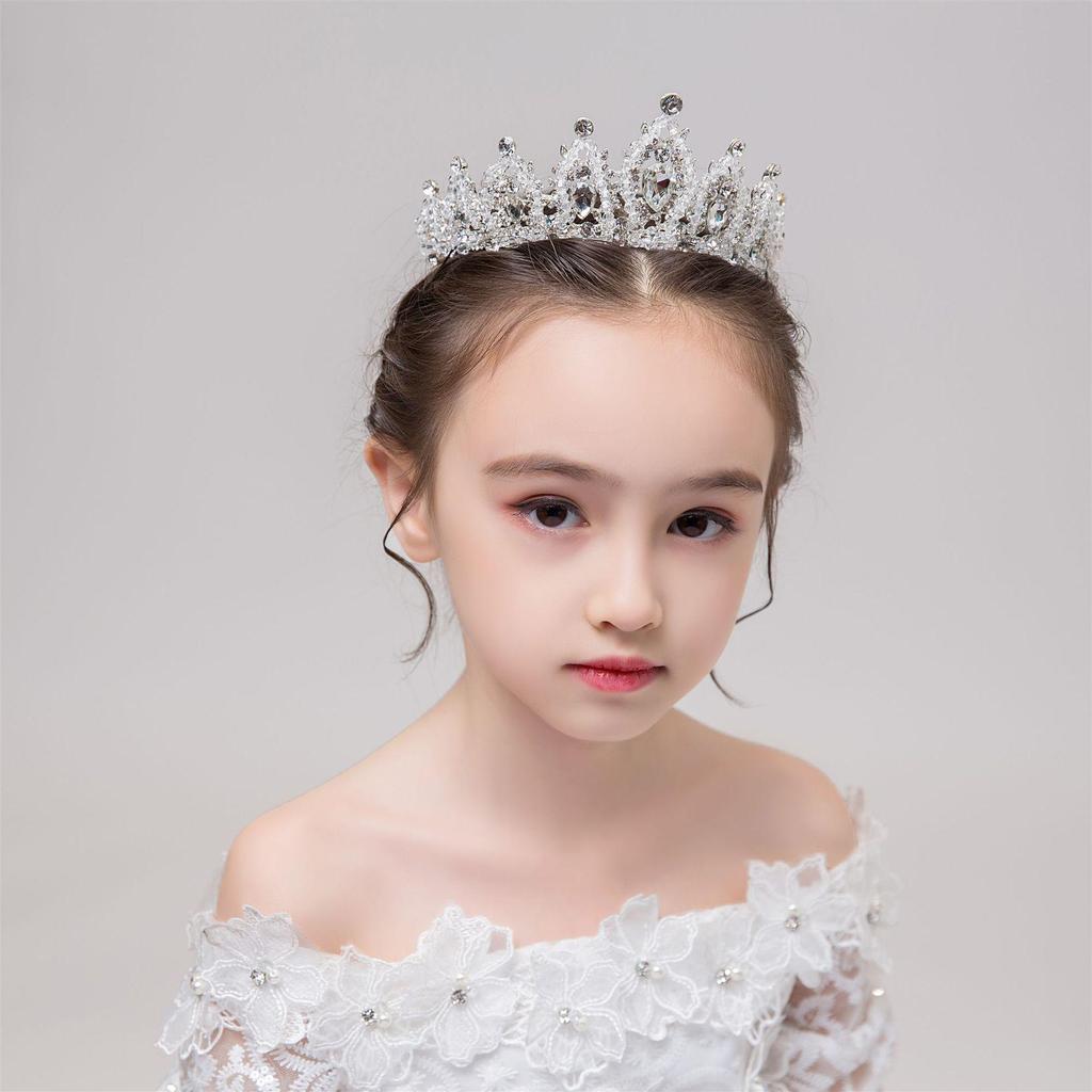 Frozen Elsa Princess Crown Crystal Headband for Girls - Kids' Birthday Gift