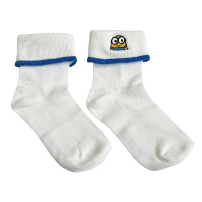 Small Planet Girly Socks Minion Bob Face Women's 23~25cm