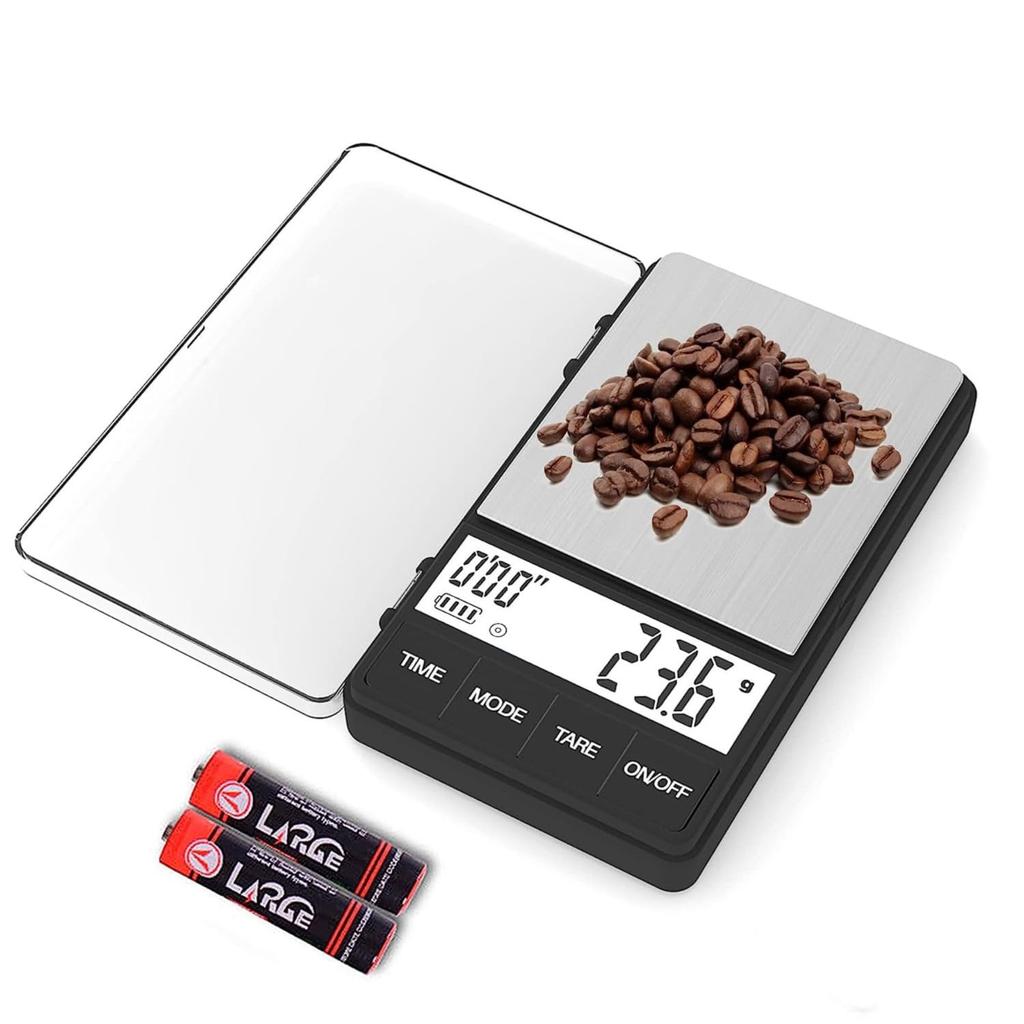 Disenkelubo Pocket Digital Electronic Precision Portable Scale for Professional Digital Weighing Digital Scale Scale, Balance, 0.1g-1000g, Top-Pan