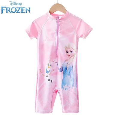 Traje de baño de una pieza para niñas de la princesa Elsa de Frozen de Disney