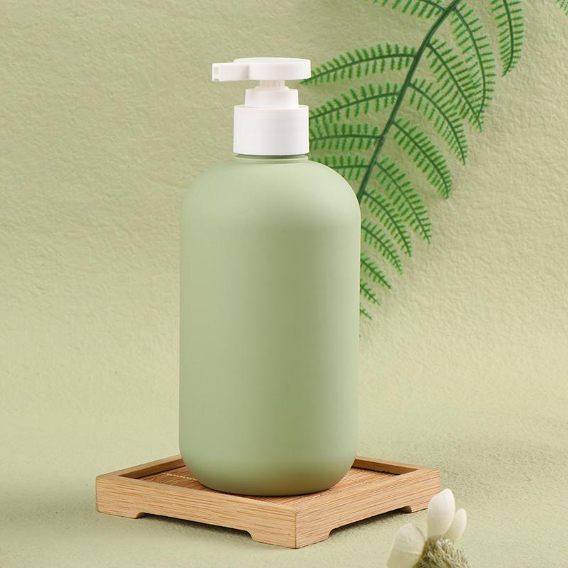 200Ml-500Ml Avocado Plastic Shampoo Shower Gel Foaming Soap Dispensers Refillable Bottles Flip Cover/Pump Lotion Bottles