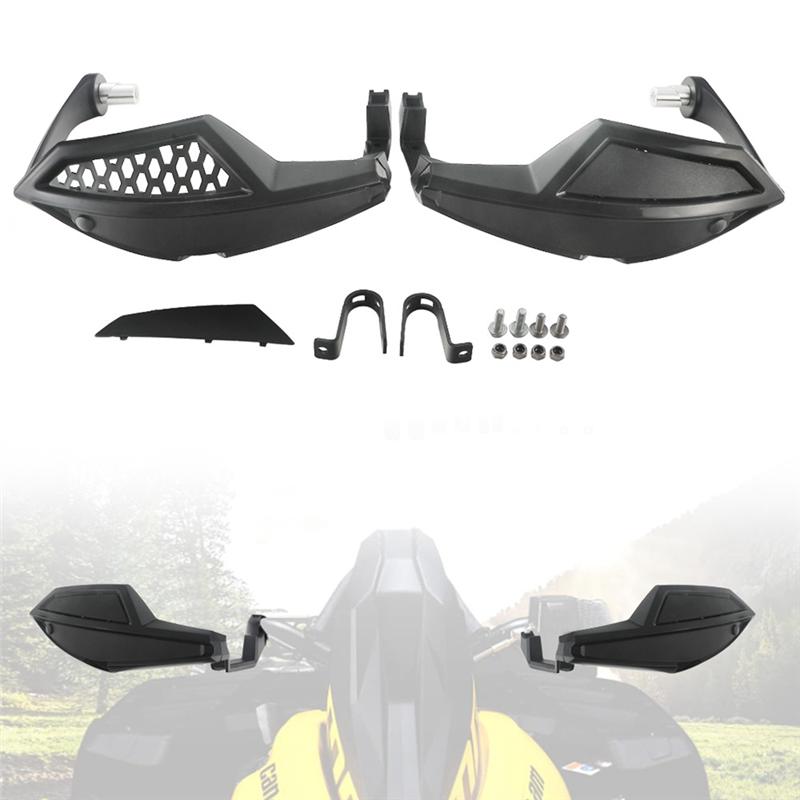 WO-ATV Hand Guard Wind Deflector Handlebar Protector Kit For Can-Am Outlander 450 500 650 800 1000 Renegade DS G2 G2L G2S