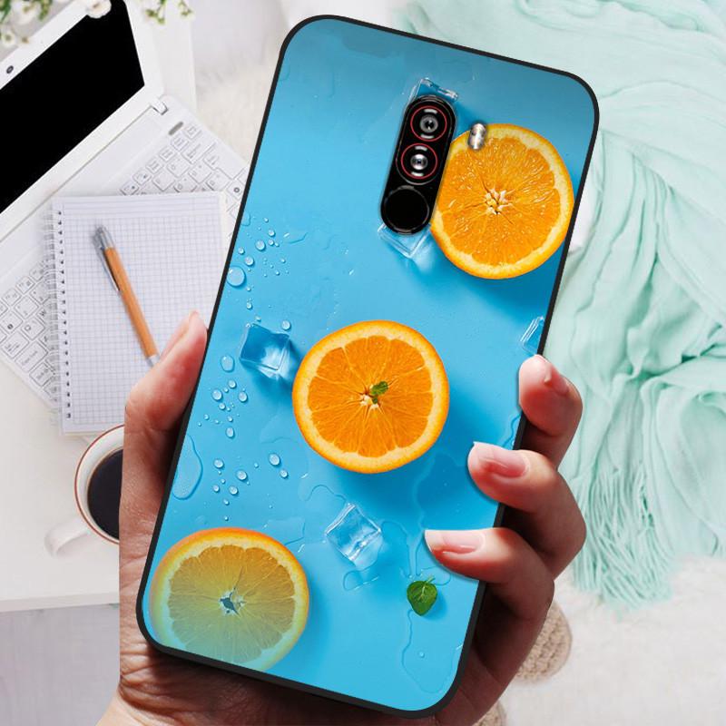 For xiaomi mi pocophone f1 Cases Cat Painted Soft TPU Silicone Phone Cover For xiaomi poco F1 Case PocofoneF1 Case Coque Etui