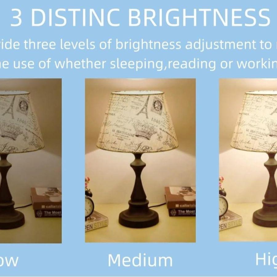 2 Pack 3 Way Light Bulbs 50 100 150W, Warm White 2700K, A19 Three Way, E26 Ba