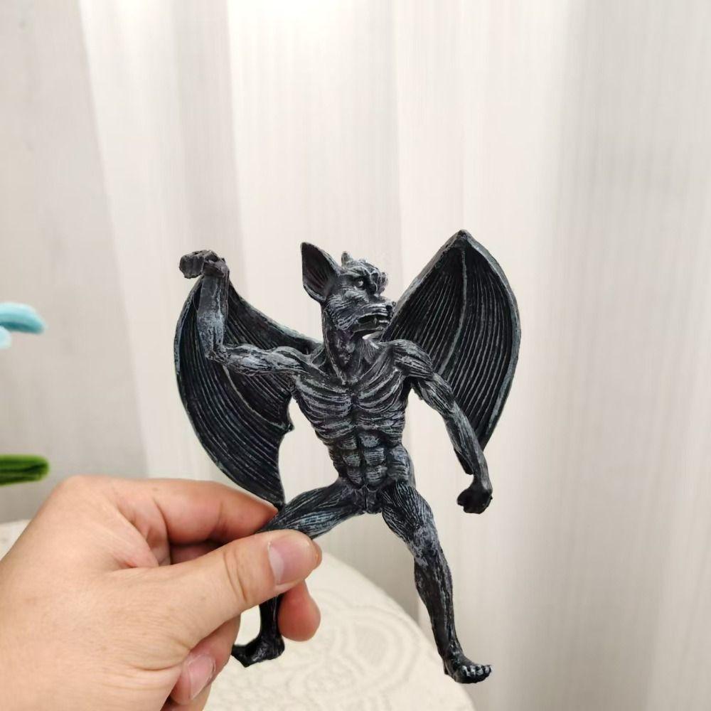 Gothic Devil Angel Figurines Resin Witch Ghost Ornaments  Holiday Party Decoration