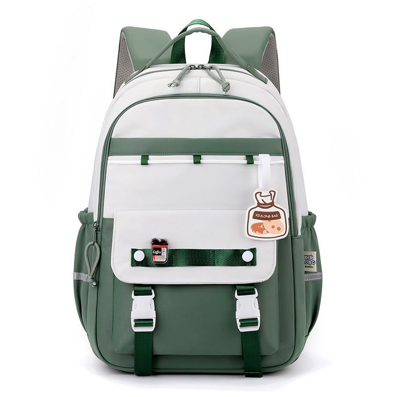 Trendy Nylon Backpack For Students And Travelers Stylish Casual College Book Bag