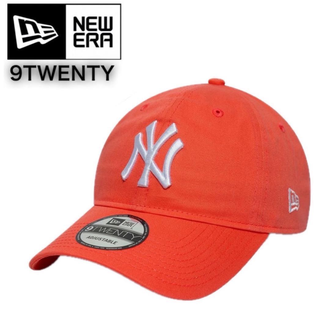

[USED] New Era 9TWENTY Yankees Orange Soft Cap
