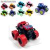 Inertia Off-road Model Car Toy For Kids Durable Plastic Construction 9x8.5x7.5cm