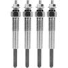 4PCS Heater Glow Plugs Replacement, High Performance 12V Engine Components for ISUZU C240 C190 C201 C221