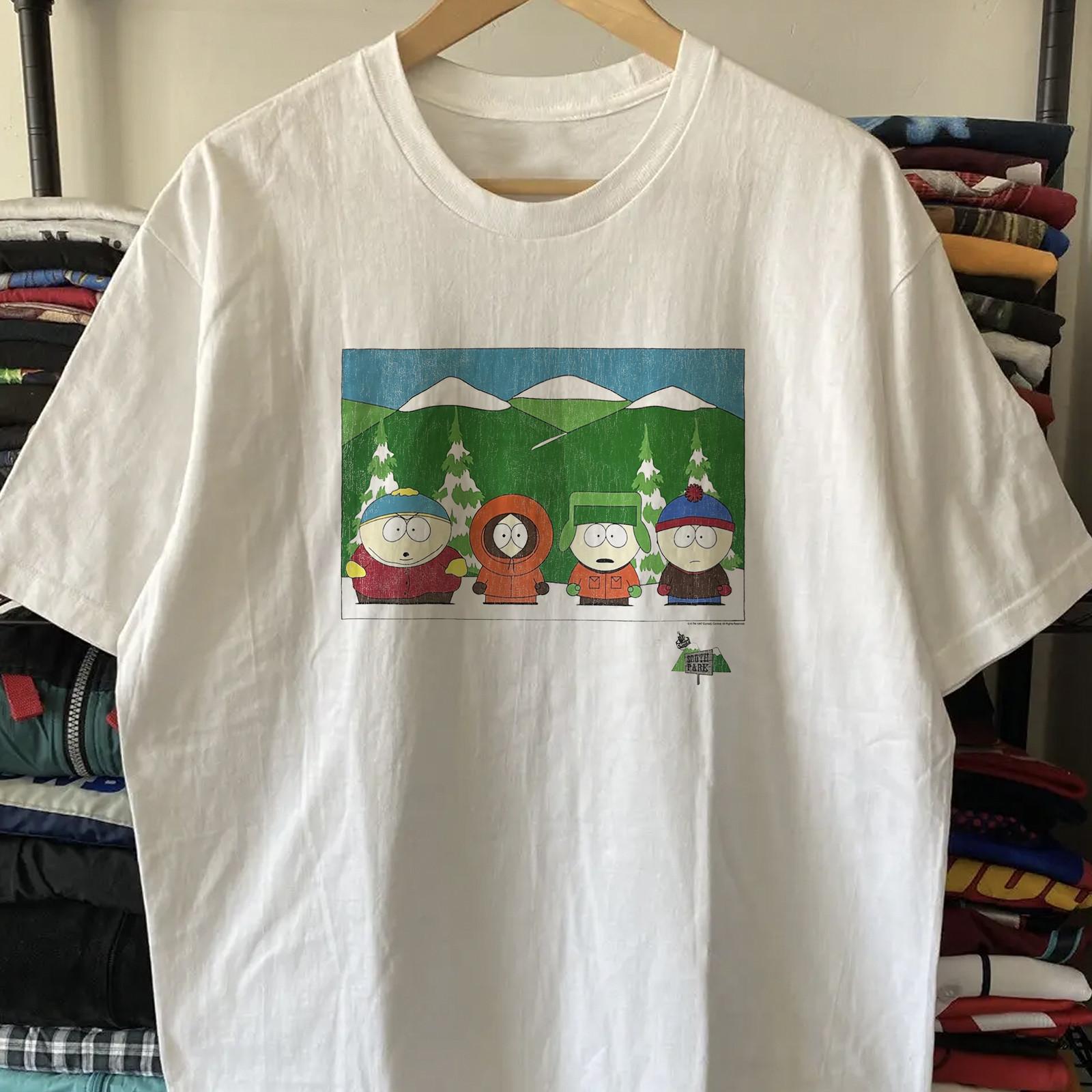 1997 South Park Promo T-Shirt White XXL 3XL