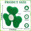 Silicone Soft Worry Stone Fidget Toy Clover Textured Textured Worry Rocks  School