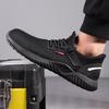 Męskie buty ochronne ze stalowym noskiem - Oddychające, odporne na uderzenia, odporne na przebicie, odporne na ścieranie obuwie do ochrony pracy