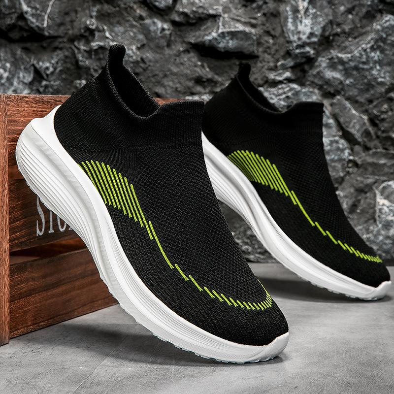 Férfi és női sport- és szabadidős könnyű, kényelmes, csúszásmentes, ütéscsillapító, puha, rugalmas, légáteresztő, kültéri divatcipő