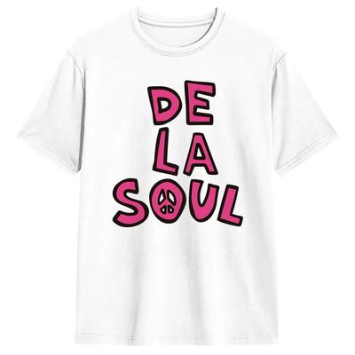 Hip Hop De La Soul TShirt Summer 100 Cotton TShirts For Unisex Harajuku Casual Tshirt Short Sleeves Vintage Top Tees