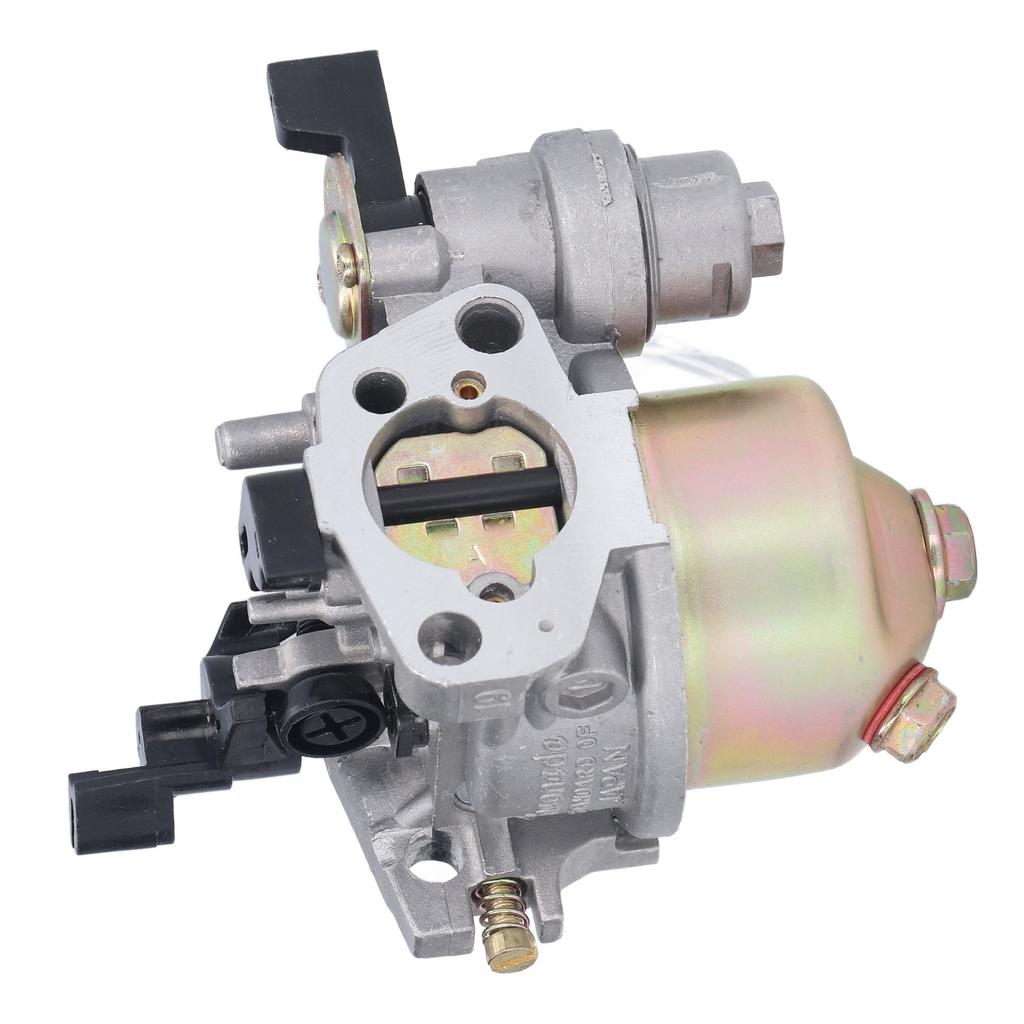 Carburetor Rubber Aluminum Alloy Lawn Mower Carb Replacement for 170 168F Gasoline Engine