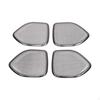 Car Speaker Cover Trim, For Volvo S60 VModel, Interior Decoration, Easy Installation Silver Treble