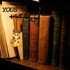 Battery Operated Party Lights Halloween Library Lantern, Decorative Bookshelf Lamp, Patchwork Ghost Cute Cartoon Decorations Light with Witch