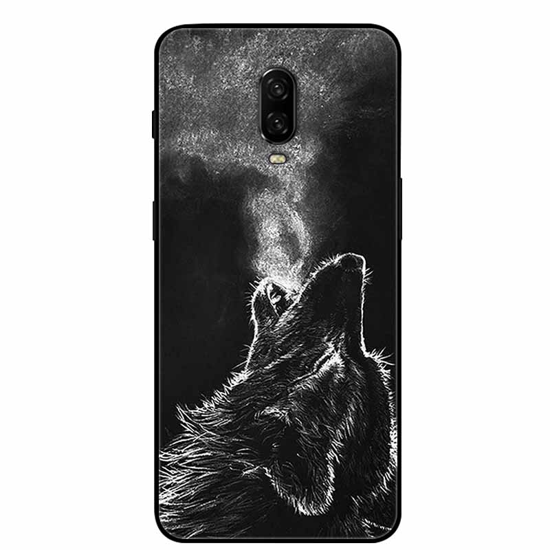 For Oneplus 6T Case Silicone Lovely TPU Soft Phone Cover for One Plus 6 6T Protective Back Shells oneplus6T Cute Cats Funda Capa