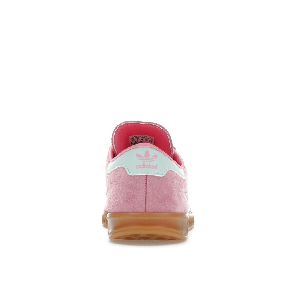 adidas Hamburg Bliss Pink Semi Flash Aqua Women's Suede Sneakers IH5459