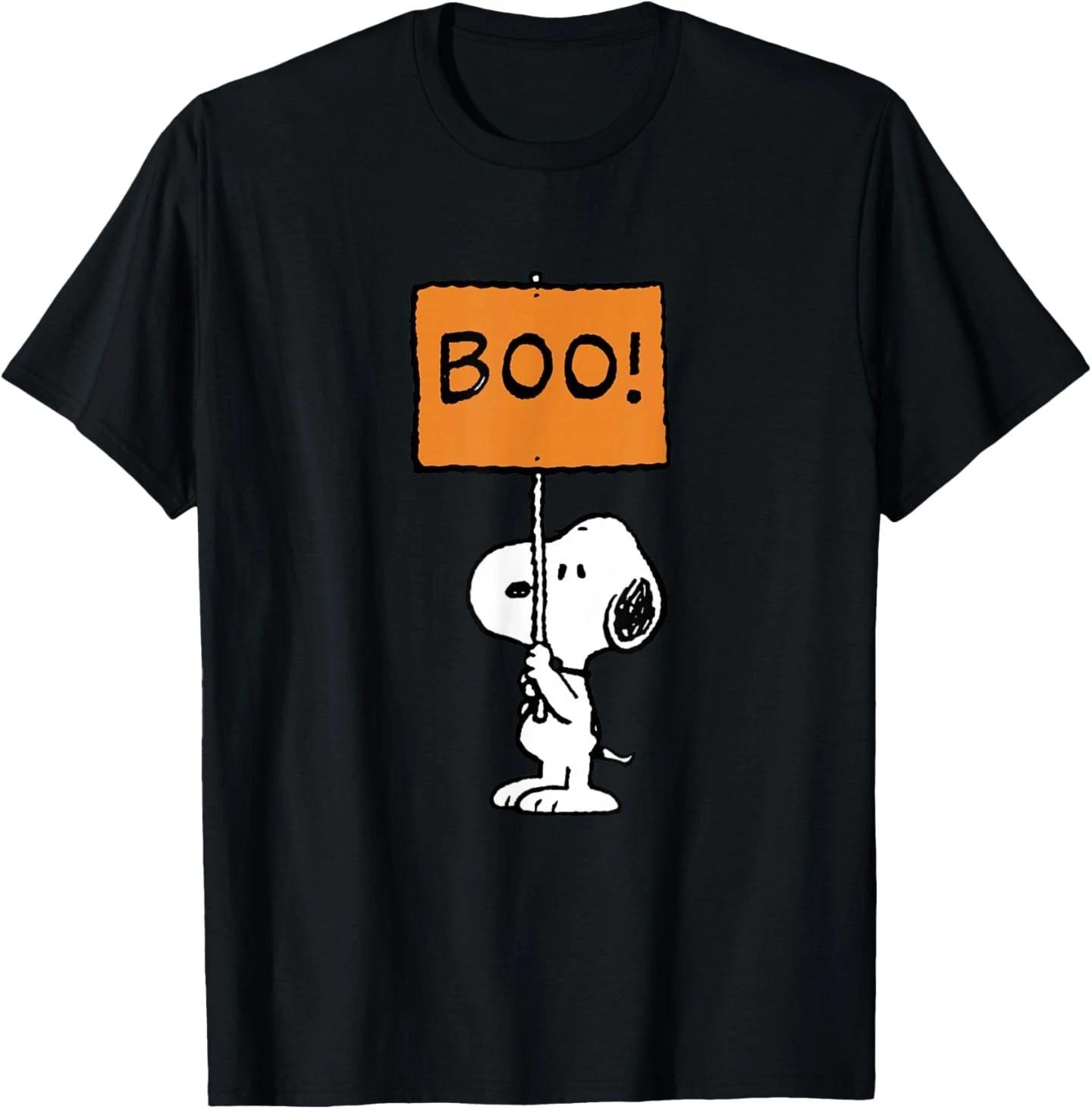 Peanuts Halloween Snoopy Boo! T- Shirt 4XL