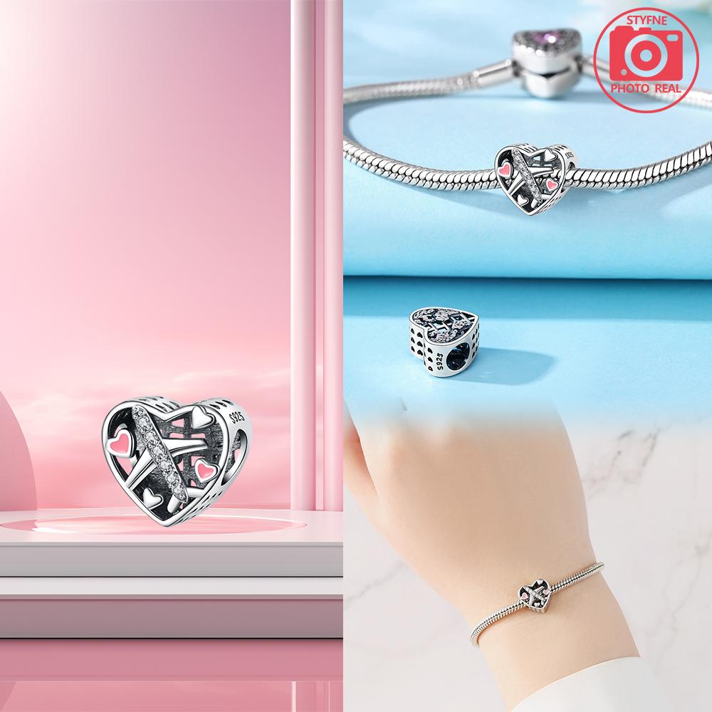 Copper Charms Yin Yang Love Pendant For Dangle Pendant Bead Jewelry Beads  New Gifts For Women