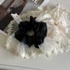 Retro Oversized Fashion Tulle Star Elatic Hair Rope Simple Gentle New Niche Fabric Scrunchie Hair Accessories