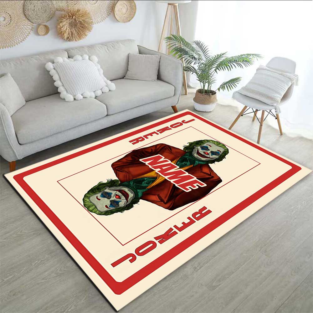 Warner (39) Customize your name rug, office chair cushion, home bedroom living room gift.