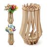 Assemble Kit Wooden Puzzle Vase 3D Wooden Vase Kit Home Decor Accessory Bouquet Vase  Gift Lovers