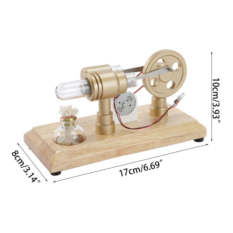 Stirlings Engine Model Physics Sciences Lab Teaching Tool Electricity Generators Steams Heat Education Model Toy