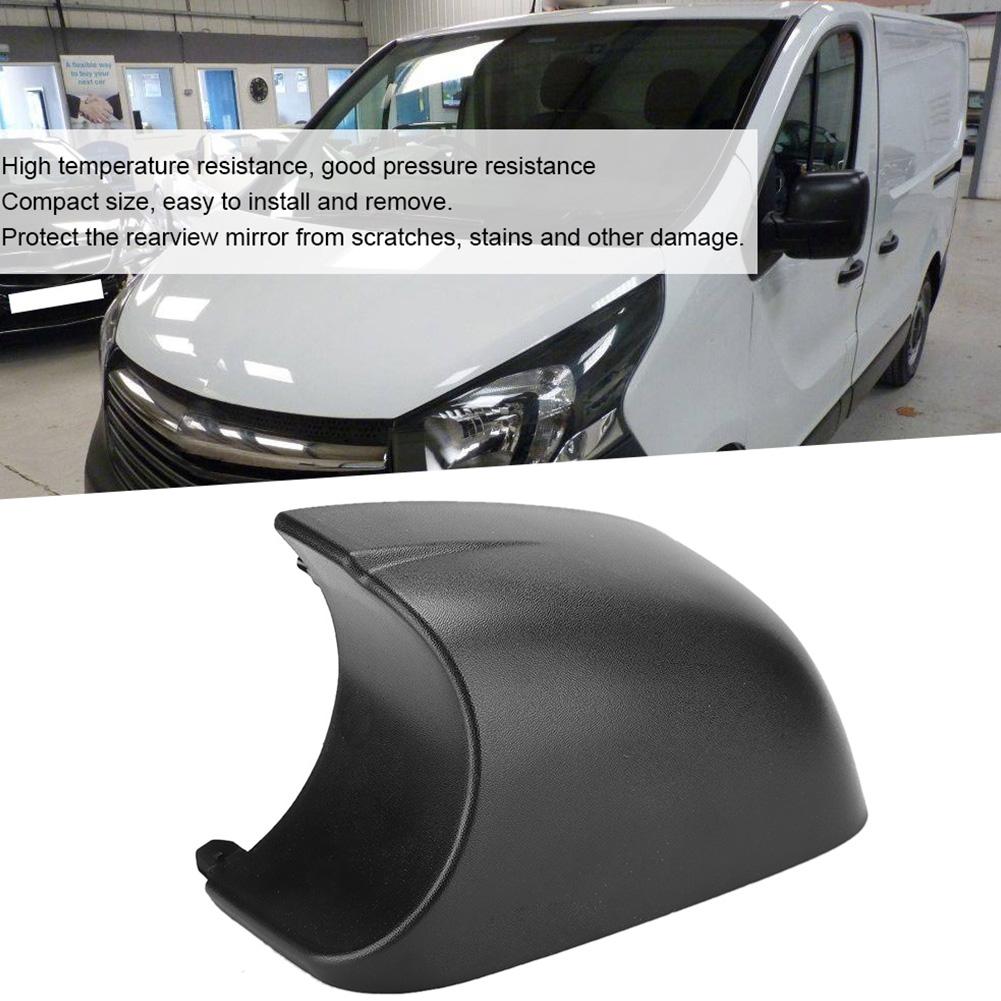 Beifahrerseite Links Rückspiegel Spiegelkappe Gehäuse Unterteil Schwarz Passend für Fiat Talento