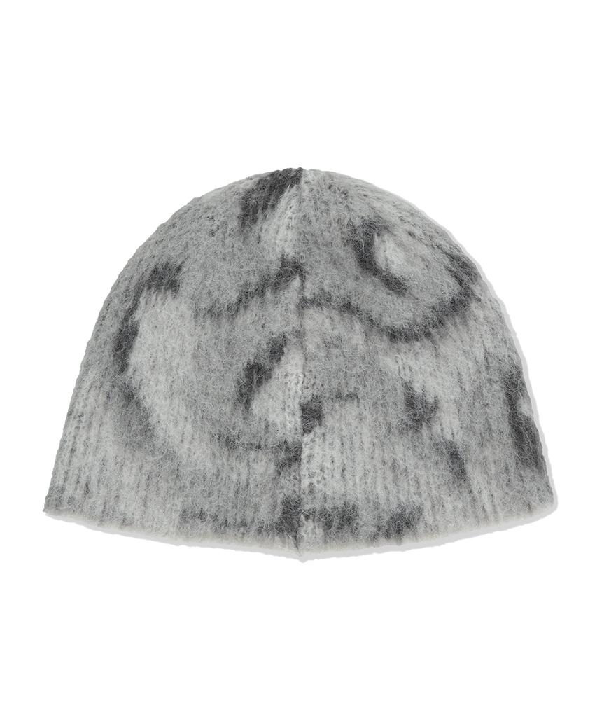 MAHAGRID Destroyed Eclipse Hairy Beanie Gray(Mg2Efmab38A)
