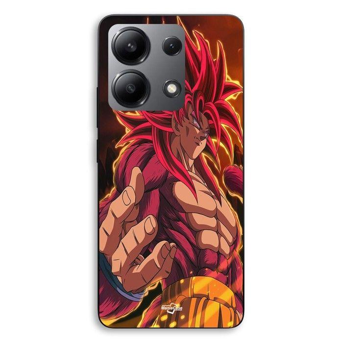 Coque Pour Xiaomi Redmi Note 13 4G Dragon Ball DAIMA Goku Ultime SSJ4 Maniacase