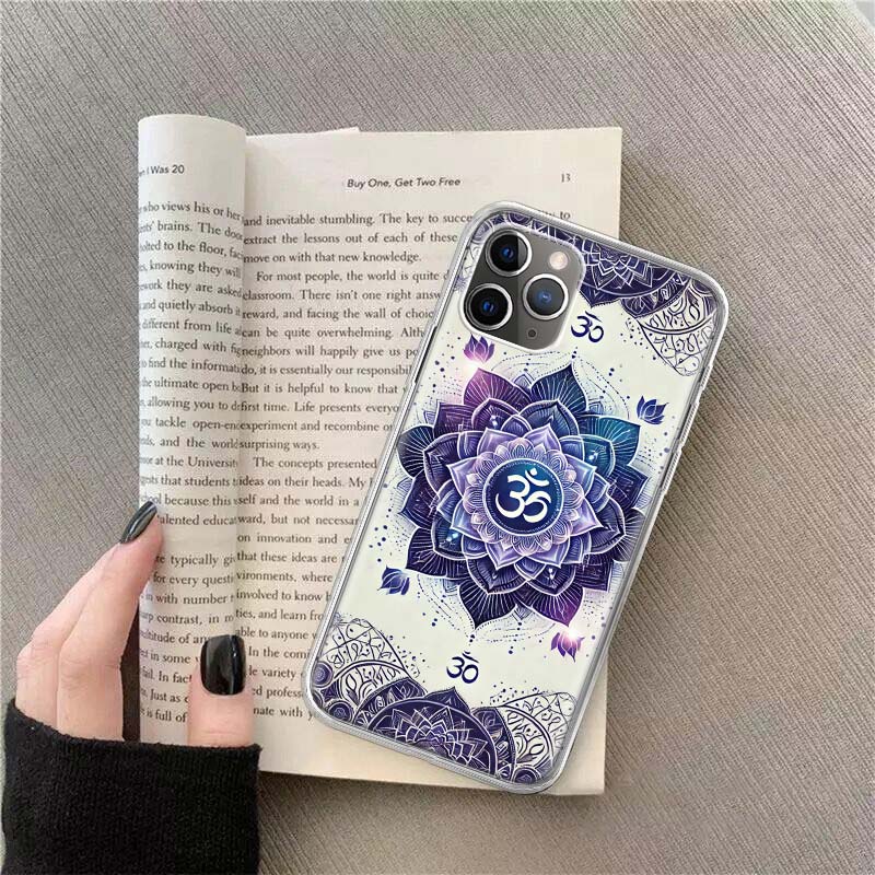 Om Symbol Meditation and Creativity Phone Case For Apple Iphone 12 13 Mini 14 15 Pro 17 Pro Max Air 11 16E 16 Plus She
